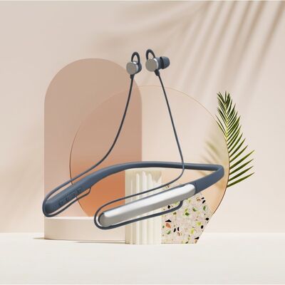 वॉल्यूम कंट्रोल ब्लूटूथ श्रवण सहायता जिसमें बेहतर श्रवण अनुभव के लिए नेकबैंड डिजाइन और भाषण वृद्धि है