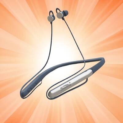 सिलिकॉन निर्माण और 2 घंटे चार्जिंग समय के साथ ऑल-डे उपयोग का समर्थन करने वाला वाटरप्रूफ IPX5 ब्लूटूथ हियरिंग एड