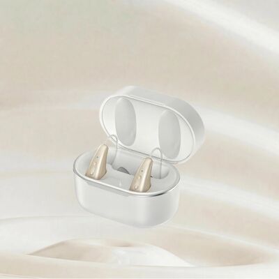 16 चैनल ओटीसी श्रवण यंत्र 4 कार्यक्रमों के साथ और अल्ट्रा लाइट केवल 2.6 ग्राम वजन के लिए बेहतर श्रवण अनुभव